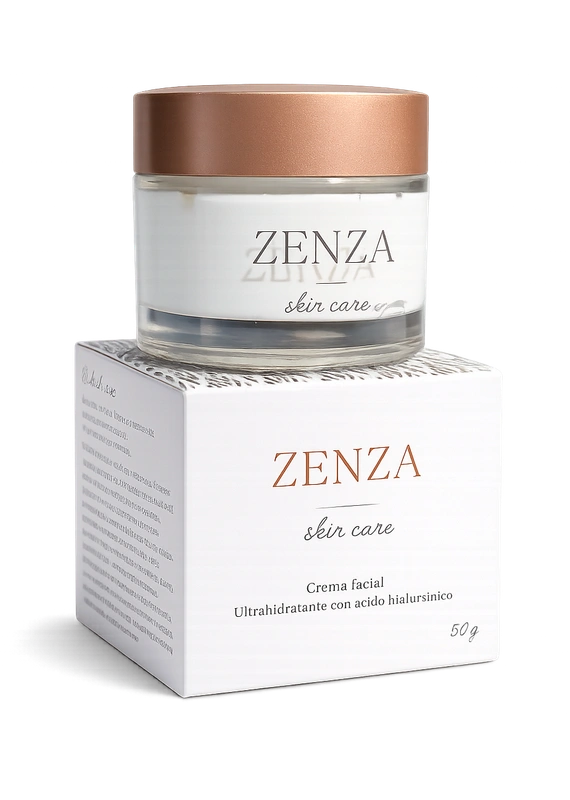 Zenza Crema antiarrugas con &aacute;cido hialur&oacute;nico
